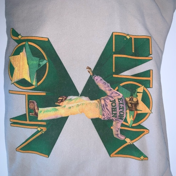 Elton John Farewell Yellow Brick Road Tour Merch Hoodie - Picture 8 of 13